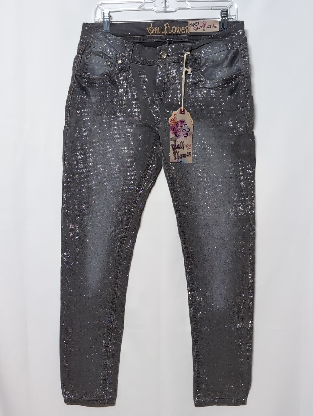 Wallflower Sparkle Skinny Jeans